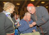 2013 Lourdes Pilgrimage - SUNDAY Cardinal Dolan Presents Malades Medals Pius X (26/71)